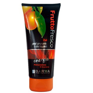 Frutto Fresco - Energia - Pomarańcza i guarana - żel pod prysznic i do kąpieli
