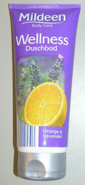 Wellness Duschbad Orange & Lavendel