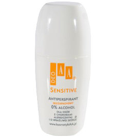 AA Deo Sensitive - antiperspirant bezzapachowy