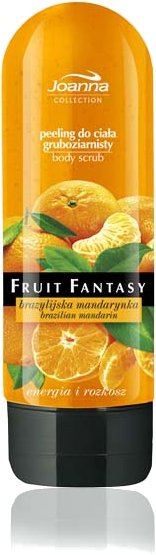 Fruit Fantasy - Brazylijska mandarynka - peeling do ciała gruboziarnisty