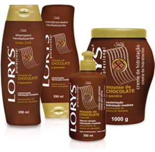 Lorys - Mousse de chocolate & keratin - szampon odbudowujący i odżywczy