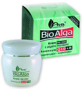 BioAlga - Krem na noc regenerująco-wygładzający