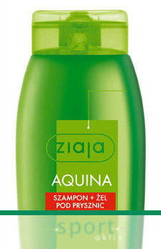 Aquina sport aktiv - szampon + żel pod prysznic