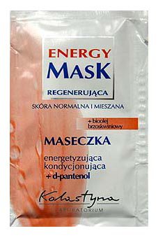 Energy Mask - regenerująca maseczka energizująca do cery normalnej i mieszanej