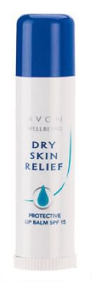 Dry Skin Relief - Intensywnie nawilżający ochronny balsam do ust SPF 15
