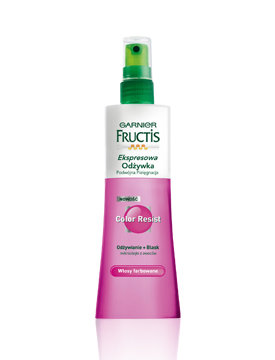 Fructis - Color Resist - Podwójna pielęgnacja - Ekspresowa odżywka do włosów farbowanych