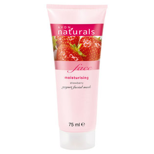 Naturals - Jogurtowa maseczka nawilżająca z truskawkami