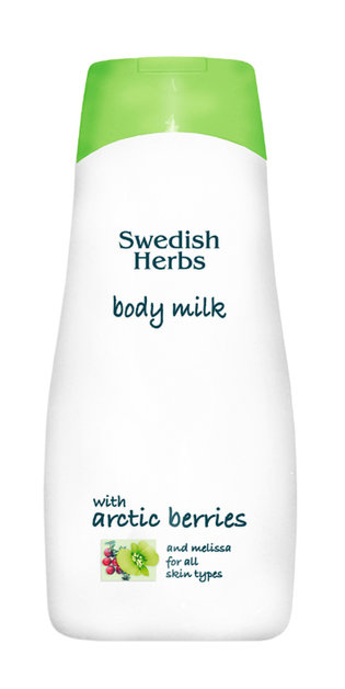 Swedish Herbs - Body milk with arctic berries and melissa - mleczko do wszystkich rodzajów skóry