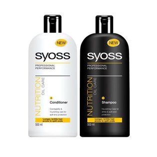 Syoss - Nutrition oil care - szampon do włosów długich, łamliwych, rozdwajających się