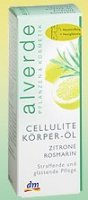 Alverde - Cellulite Korperol Zitrone Rosmarin - olejek do ciała