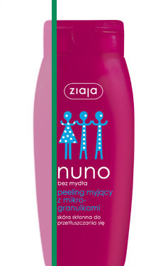 Nuno - peeling myjący do ciała z mikrogranulkami bez mydła