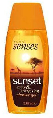 Senses - Sunset - Zesty & energising - Żel pod prysznic
