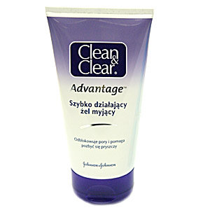 Clean & Clear Advantage - Szybko działający żel myjący