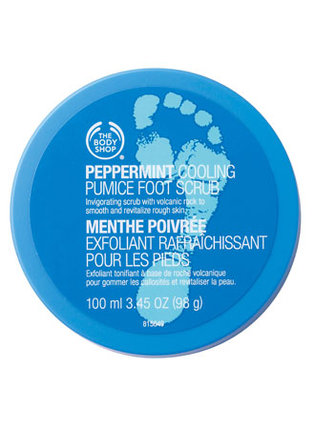Peppermint Cooling Pumice Foot Scrub - Chłodzący peeling do stóp o zapachu mięty