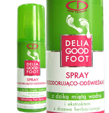 Good Foot - spray dezodorująco-odświeżający z dziką miętą wodną