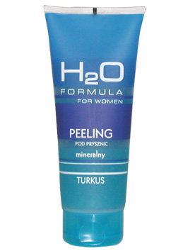 H2O Formula for Woman - Peeling pod prysznic Turkus mineralny