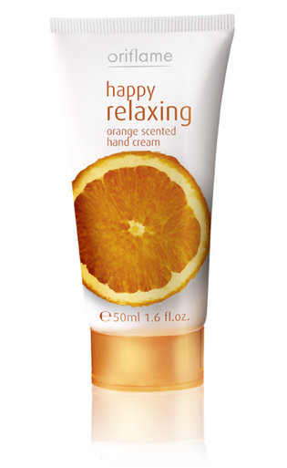 Happy Relaxing - Orange scented hand cream - krem do rąk o zapachu pomarańczy