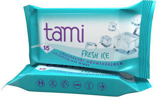 Tami - Fresh Ice - chusteczki odświeżające