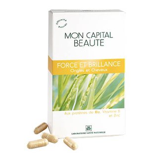 Mon Capital Beaute - suplement diety z proteinami ryżowymi, witaminą C i cynkiem