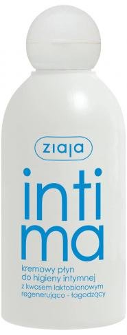 Intima - kremowy płyn do higieny intymnej z kwasem laktobionowym - regenerująco-łagodzący