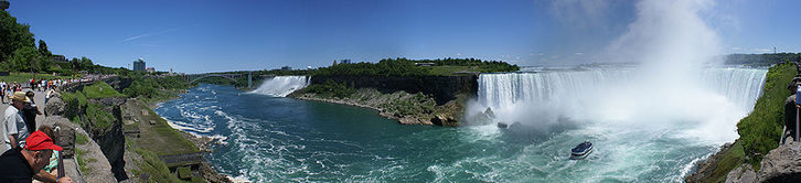 Wodospad Niagara (Niagara Falls) - panorama