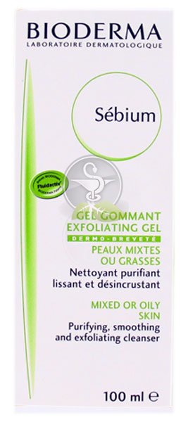 Sebium - Gel Gommant Purifiant - peeling do mycia twarzy