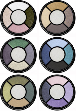 Fashion Eyeshadow Colour - czterokolorowy cień do powiek + baza