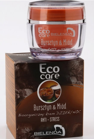 Eco Care - Bursztyn i miód - bioorganiczny krem anti-stress