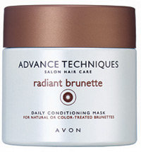 Advance Techniques - Radiant brunette - odżywcza maseczka do włosów ciemnych