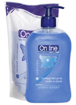 On Line - Lawenda + Hydrolipidy - mydło w płynie