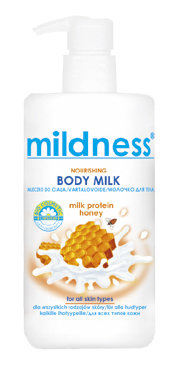 Mildness - Milk protein & honey - mleczko do ciała