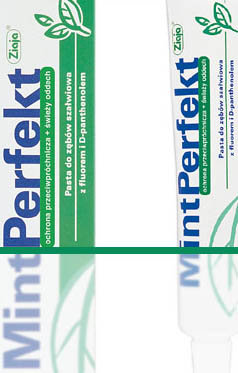 MintPerfetk - Pasta do zębów szałwiowa z fluorem i D-panthenolem