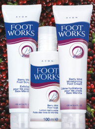Foot Works - Scrub do stóp z jeżyną i miętą