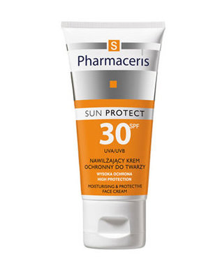 Pharmaceris S - Sun Protect - nawilżający krem ochronny do twarzy SPF 30
