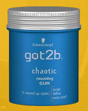 Got2b - Chaotic moulding gum - Guma do modelowania włosów