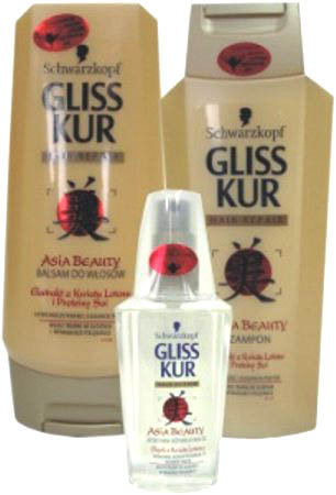 Gliss Kur - Asia Beauty - Szampon z ekstraktem z kwiatu lotosu i proteinami soi
