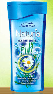 Naturia - szampon z lnem i rumiankiem do włosów suchych i zniszczonych rozjaśnianiem