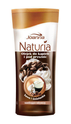 Naturia - Kawa i śmietanka - olejek do kąpieli i pod prysznic
