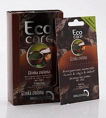 Eco Care - Zielona glinka - Bioorganiczna maseczka twarz, szyja, dekolt anti-stress