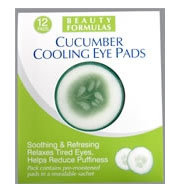 Cucumber cooling eye pads - Ogórkowe relaksujące płatki pod oczy