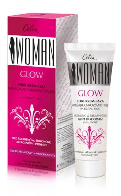 Woman Glow - lekki krem-baza nawilżająco-rozświetlający na dzień i na noc
