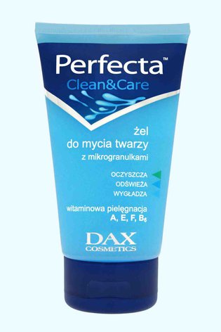 Perfecta Clean&Care - wygładzający żel do mycia twarzy z mikrogranulkami