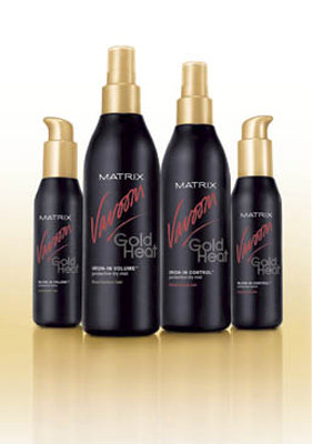 Matrix - Vavoom Gold Heat protective lotion do włosów cienkich i normalnych