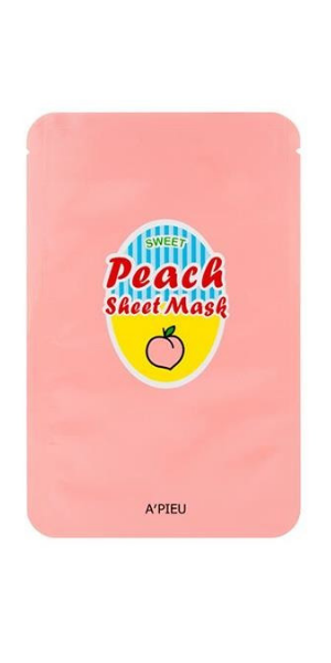 A'pieu, Sweet Peach & Yogurt, Sheet Mask (Maska w płacie)