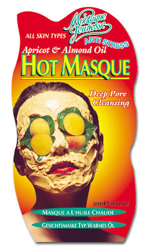 Hot Masque - Apricot & Almond Oil - głęboko oczyszczająca maseczka rozgrzewająca