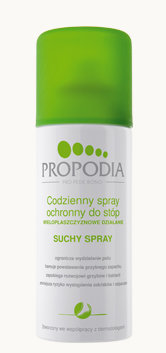 Propodia - codzienny suchy spray ochronny do stóp