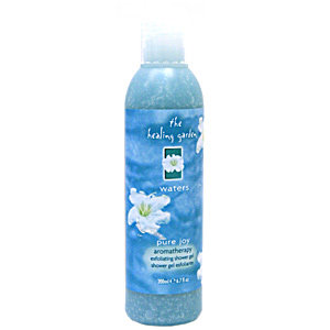 The Healing Garden Waters - Pure Joy - aromatherapy exfoliating shower gel