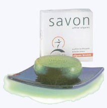 Savon Affin' Algues - Mydło z glinką zieloną i algami do walki z cellulitem