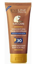 Sun Care -  wodoodporna emulsja do opalania z masłem kakaowym i beta-karotenem SPF 30