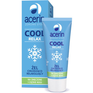Acerin Cool Relax - żel chłodząco relaksujący na zmęczone i ciężkie nogi